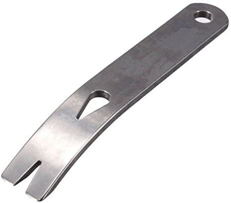 Mini Crank, Mini EDC Pocket Pry Bar, herramientas EDC de bolsillo multifunción, herramienta de barra de barra de acero inoxidable portátil, palanca de apertura profesional para la supervivencia de bu