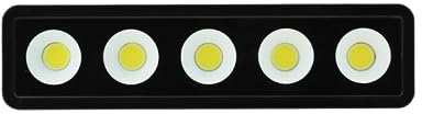 ZKLGS Projecteur LED extérieur, Éclaira LED 50W for Mur Extérieur Blanc Ou Noir Étanche IP66 Lampes De Projecteur Paysa Jardin COB Projecteur pour Portes de Garage de Jardin(Warm White,5COB 50W-01)