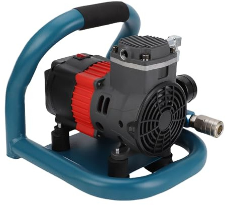 Yechiry Compresseur d'air Portable, Compresseur d'air sans de 1,5 L avec Conception Légère et Poignée Caoutchoutée, Pression Maximale de 8 Bars, 65 DB Ultra Silencieux, pour Réparation