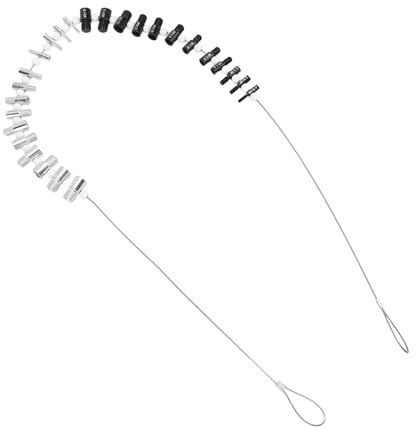 Gewindelehren Set, Metrisch und Zoll, Edelstahl Hochgeschwindigkeitsstahl - Präzise Gewindelehre, Schnelle Kontrolle von Muttern und Schrauben
