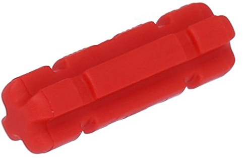 100 Stück LEGO TECHNIC Achse 2L in Rot.