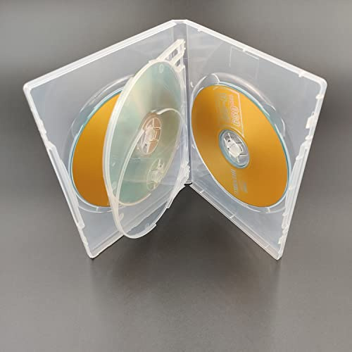 4 Weg DVD Hülle Super Klar 27mm Rücken (1)