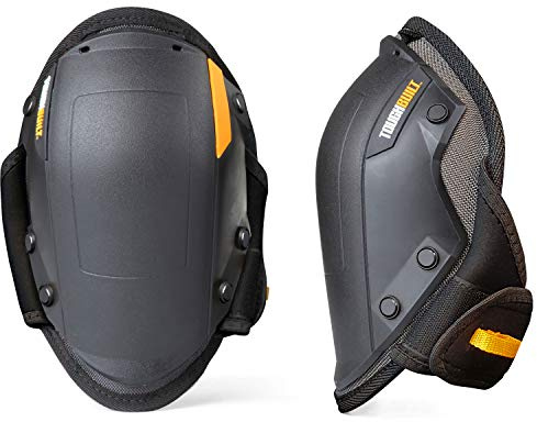 ToughBuilt Rodilleras FoamFit Rocker | Diseño basculante, amortiguación FoamFit, correas ajustables, movilidad suave, protección en el lugar de trabajo
