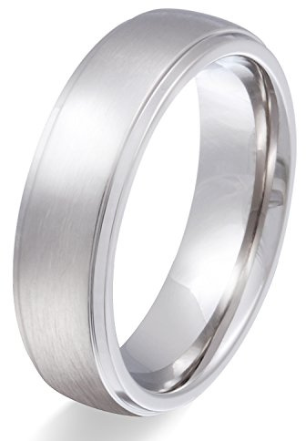 Juwelier Schönschmied - Herren Freundschaftsringe Partnerringe Eheringe Chiara Edelstahl 140Hac
