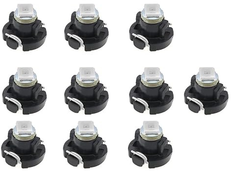 Create idea 10 indicatori a LED T3 1SMD 1210LED per cruscotto dell’auto, per controllo del climatizzatore, luce verde