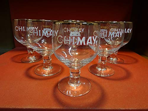 Kronenbourg 1664 Coffret Chimay 6 Verres 33cl HT 14.80cm