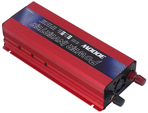 Inversor de Onda Sinusoidal Pura de 3000 W, Inversor de Corriente de 12 V CC a CA, Convertidor Solar Universal para Automóvil, Inversor Solar para Vehículos Al Aire Libre para (220 V)