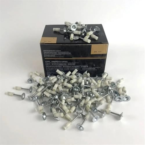 50/100/200 Uds. Clavos que se adaptan a la pistola Manual Tufting, herramienta de remache de acero, ancla de pared de hormigón, alambre, ranurado, dispositivo for clavos, piezas de herramientas (Colo