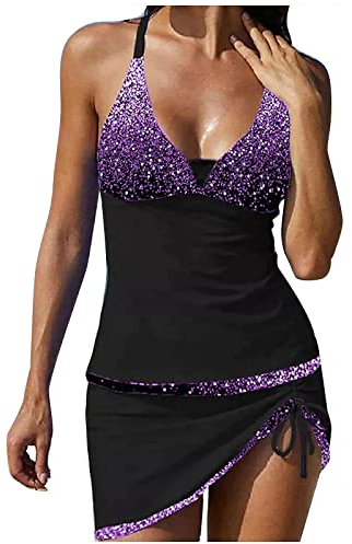 WILLBEST Bademantel Damen Baumwolle Klamotten Damen Bikini mädchen Schwimmshirt uv Strapsen Bikini braun Sport Handtuch Swimsuits for Women mütze Herren top Set mit Badeshorts