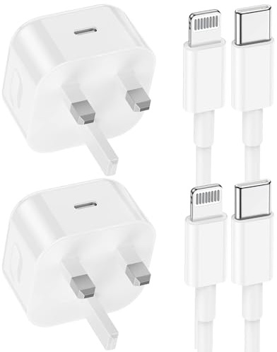 2Pack iPhone Charger Fast Charge, Apple Fast Charging Cable and 20W Plug USB C Charging for iPhone 14/14 Pro/14 Pro Max/13/13 Pro/13 Pro Max/12/11/XR/XS/iPad Pro/Airpods