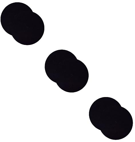JOINPAYA 6stücke Vinyl Platten Schutzmatte Antistatische Rutschfeste Unterlage Für Schallplatten Dicke Zum Schutz Ihrer Schallplatten Vor Kratzern Und Vibrationen