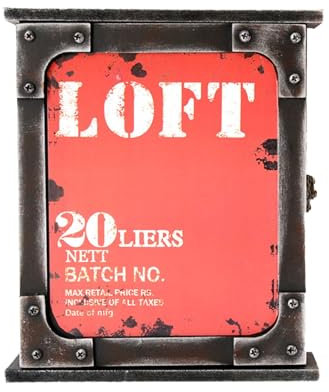 AMISENK Pour armoire à clés murale en bois pour boîte de rangement pour clés, idéale pour la maison, les hôtels, les écoles et