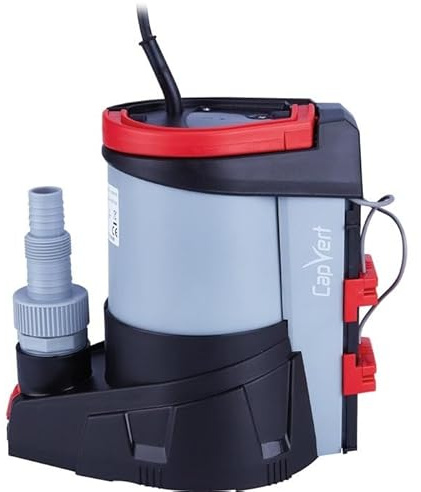 Cap vert - Pompe vide cave eau claire 550W 10 m3 / heure mode automatique Switch 550 CAP VERT