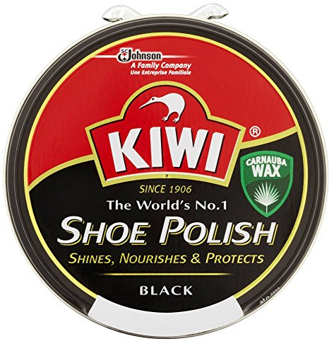 Kiwi Shoe Polish Black Lge (50ml x 12 x 1 pack size)