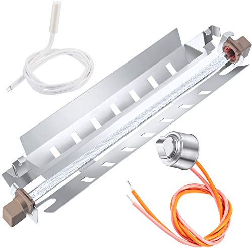 Jovitec Wr51x10055 Refrigerator Defrost Heater Kit Wr50x10068 Defrost Thermostat Wr55x10025 Temperature Sensor Kit Compatible with GE