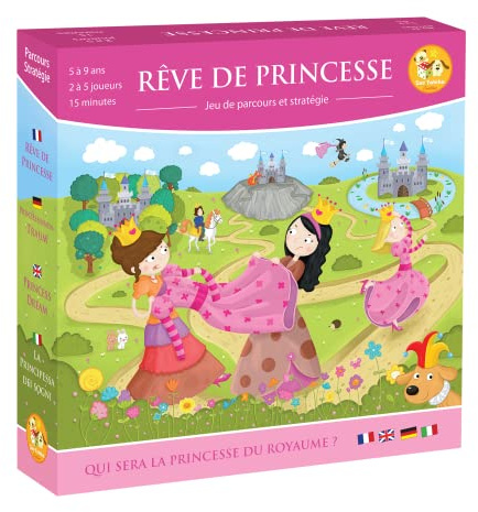 Zoe Yateka - Princess Dream - banspel och strategi - Brädspel för barn - från 5 år