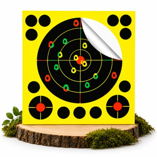 Fritz-Cell Splitterziele 20x20cm Sticker Zielscheiben Typ 5648 – 25 Stück
