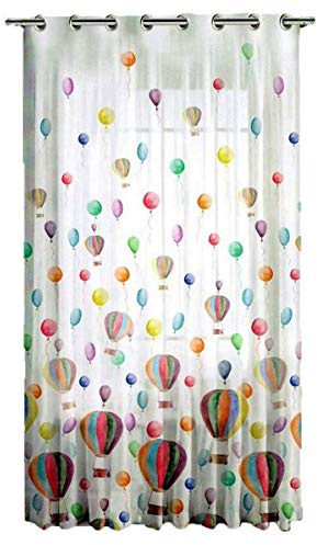 mauro tende cameretta bambini su misura-pannello Tende-Stampa Digitale-Misura maxi bxh cm 140/200 x da 240 a 290-tende confezionate con occhiolli (1 * 140x255 cm)