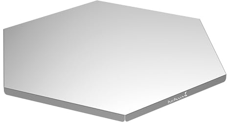 Barbecook Plaque de Protection pour Barbecue à Bois Nestor, hexagone, 95x83x4cm