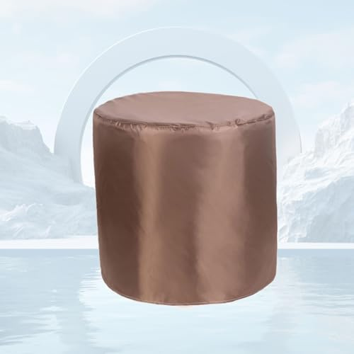ATYUJKB Outdoor Abdeckplane Gartenmöbel Schutzhülle Wasserdicht 80x80cm, 420D Gartenmöbel Abdeckung Wasserdicht Rund, Wasserdicht Tischabdeckungen, Universal Abdeckhaube für Gartenmöbel