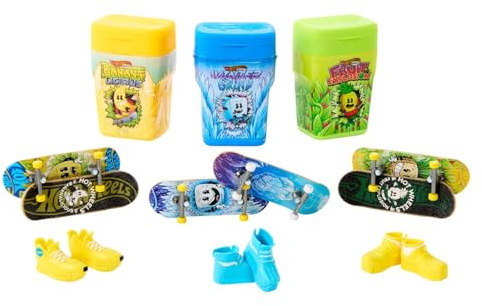 Hot Wheels Skate 2 Pack Finger Skateboard and Box Set HTP10 - Winter Grind