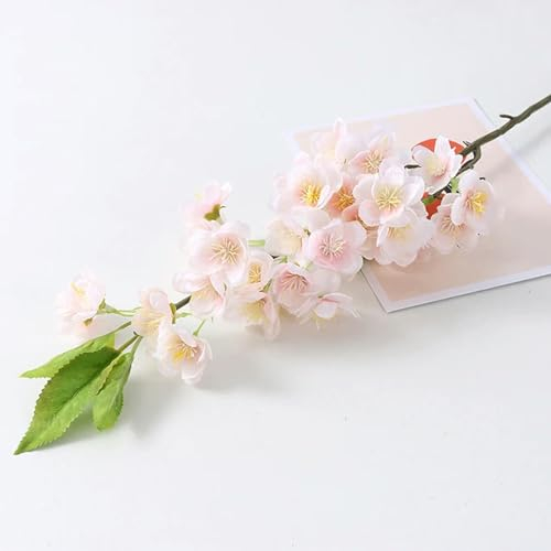 Künstliche Kirschblüte, Rosa, Weiß, Kirschbaum, Seidenblume, Frühlingskirsche, DIY, Bonsai-Bogen, Hochzeitsrequisiten, Heimdekoration, Rosa