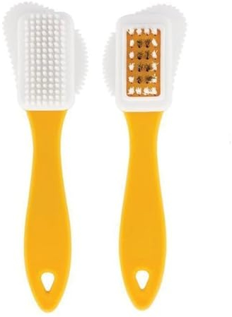 Jump Suede & Nubuck Shoe Brush Multipurpose Plastic Handle Nubuck Shoe Cleaner Brush for Cleaning Jackets and Shoes (1Pcs)