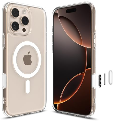 Spigen iPhone 16 Pro Max Hülle Ultra Hybrid T MagFit - White | Kompatibel mit MagSafe, Kamerasteuerung, Air Cushion Tech, Anti-Yellowing, Military-Grade Schutz, Spigen Original Serie