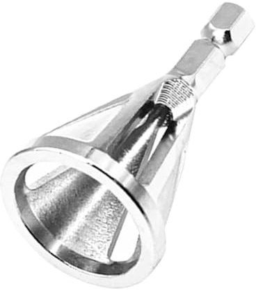 ZONADAH Chamfer Drill Bit Deburring External Chamfer Tool Stainless Steel Drill Bit Remove Burr Tool Sturdy Deburring Equipment External Hexagonal Shank for Electric Drills Bolts
