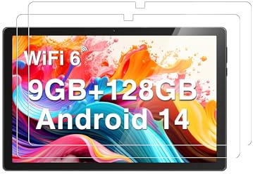 Tempered Glass For DOOGEE U10 2025 newest 10 inch Android 14 Tablet - High Transparency, Scratch Resistant, Anti-Fingerprint(2 Pack)