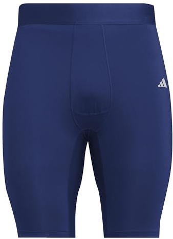 adidas Homme TECHFIT SHORT TIGHT MEN, team navy blue 2, M