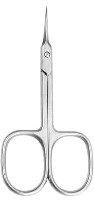 Nagelhautschere aus Edelstahl, Nagelhautentferner, Nagelhautschneider, professioneller Nagelhautknipser, Manikürezubehör, Silber, H