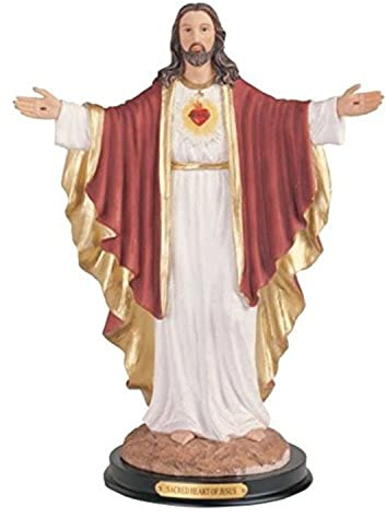 George S. Chen Imports Sacred Heart of Jesus Heiligen Figur Religiöse Decor, 30,5 cm