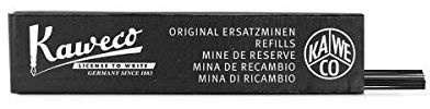 Kaweco Graphitminen 0.9 mm Schwarz HB 12 Stück I Ersatz-Bleistiftminen für Druckbleistift oder Drehbleistift I Grafit-Minen 0.9 mm