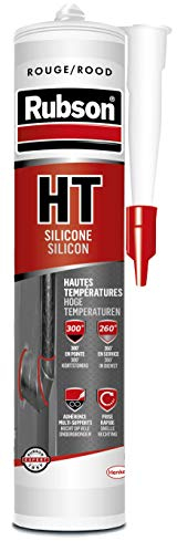 RUBSON Mastic HT Haute Température Rouge Cart 300ml