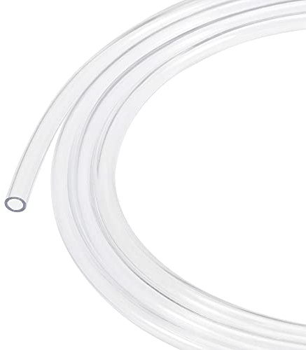 sourcing map Tuyau Transparent Tube en Vinyle PVC 4.5mm ID 6.5mm OD 3 M Tuyau Souple Transparent Flexible et Léger pour Tube d'Eau, Tuyau d'Air et Conduite d'Huile | Tuyau de condensation pour tuyau d'eau de jardin, aquarium