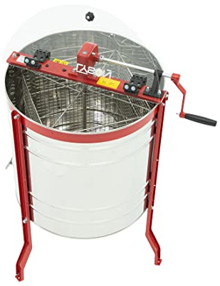 Honigschleuder mit Handantrieb 4 Waben (Classic) Lyson 5 Jahre Garantie Zander DNM Dadant