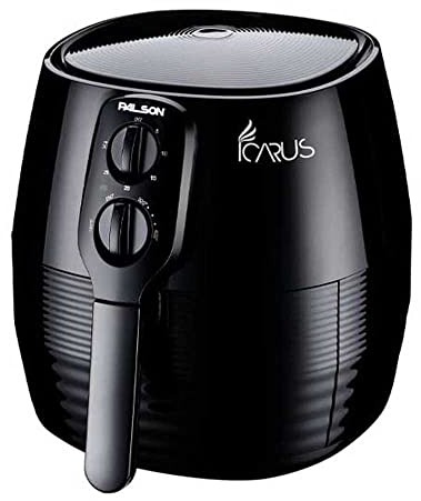 FREIDORA DE AIRE SIN ACEITE PALSON ICARUS 30644 COLOR NEGRO 5LITROS 1400W