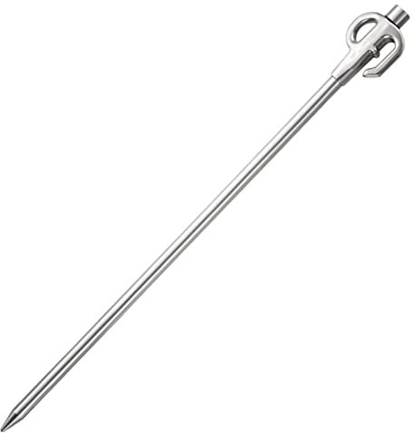Pet Tie Out Stake, 360° Rotating Dog Lead Ground Spike, Windproof, Rustproof Dog Lead and Stake for Playing Camping and Garden in the