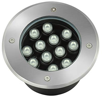 KEKSIS Foco LED Empotrable En El Suelo Led Lámpara Empotrable En El Suelo Impermeables IP67 Luces Del Paisaje para Jardín, Entrada, Cubierta, Camino, Patio, Luces De Árboles (Color : Purple, Size :