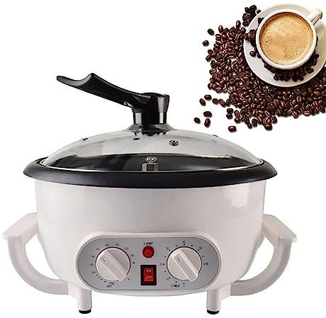 Multifunctional Coffee Roaster Machine - with Timer, 1500W Full‑Automatic Household Electric Coffee Bean Roaster Machine, 0-240℃ Temperature Adjustable, for Roasting Nuts/Peanut Beans
