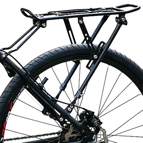 MbeLLO Fahrrad-Rücksitz-Gepäckträger, Fahrrad-Gepäckträger, Fahrrad-Fahrrad-Heckträger, MTB-Gepäckträger