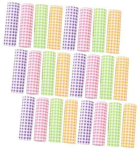 MAGICLULU 400 Blatt Chips Papier Sandwich-papiereinlagen Fettdichtes Lebensmittelpapier Sandwich-papierhüllen Pilzform Backpapier Ölaufnahme Millimeterpapier 100st Zellstoff