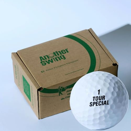 Another Swing - Lot de 24 Balles de Golf d'Occasion Srixon Tour Special SF- Idéales Pour Joueurs Débutants à Experts - Qualité Premium et Performance - Marque Française