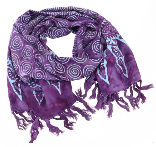 GURU SHOP Sarong Bali stretto, gonna avvolgente, vestito sarong, sciarpa, uomo/donna, Taglia unica