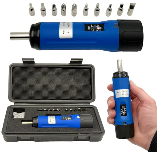 PROTESTER Drehmomentschraubendreher Set 1-6 Nm, 12-teilig, 10 Bits