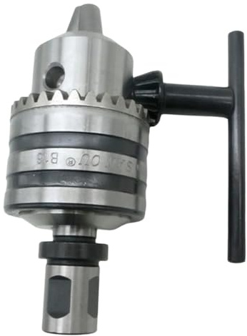 Sxmrmnx Mandrin de Perceuse Magnétique 3-16 mm avec Connexion 3/4 à Angle Droit Vers Adaptateur B16 Équipement D'Atelier Outils Électriques