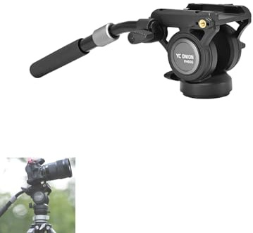 FH60S Professional Fluid Head für Stativen für Pineta Pro Monopod für Mikrofilm, Hochzeit, Veranstaltung/Konferenzaufnahme