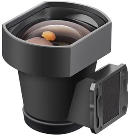 OSPSHPG External Optical Viewfinder, 35mm Viewfinder, with Adjustable Cold Shoe Mount, Soft Rubber Eyecap, Enhanced Shooting Experience, for Digital/Film Cameras