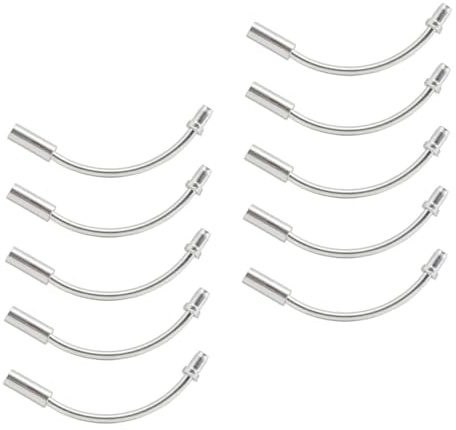 HONITANO 20 Pezzi Tubo Passacavo Freno V in Alluminio Leggero e Flessibile per Bici Strada e Mountain Bike Facile da Installare e Resistente all Usura Compatibile con Freno V